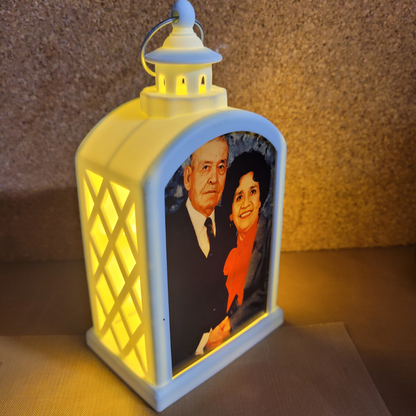 LED Lighted Memory Lantern