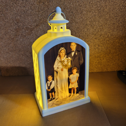 LED Lighted Memory Lantern