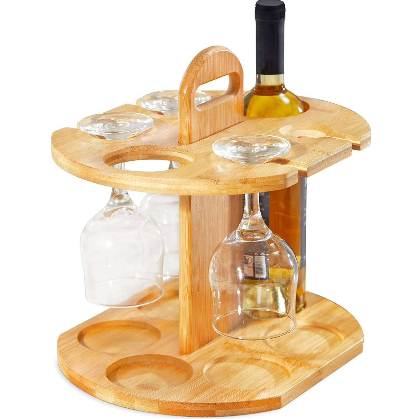 Wine & Glass Holder Large